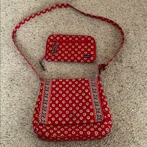 Vera Bradley purse and wallet
